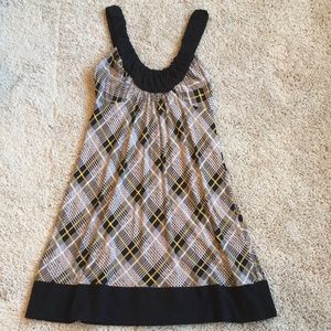 INC Petite Plaid Sundress